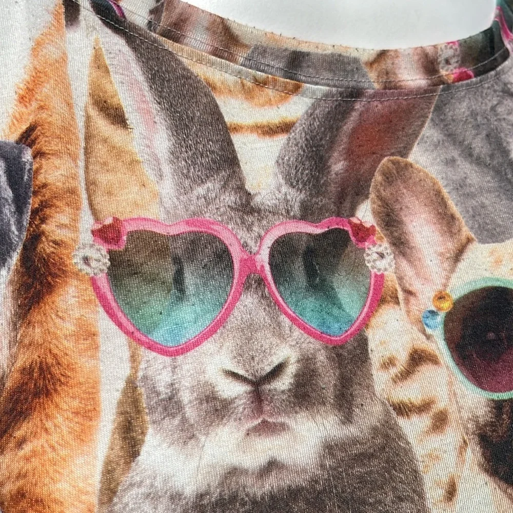 Secret Treasures cats, dogs & bunny sleepwear L-XL